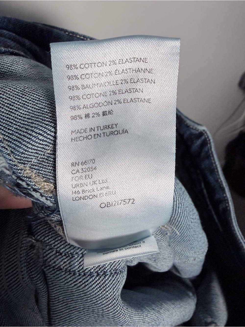 Pilcro Anthropologie High-Rise Slim Jeans Women's 28 Button Fly Utility Pockets - Picture 12 of 15